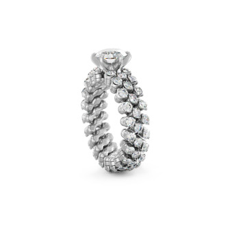 Brevetto Solitaire Multi-Size Ring