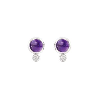 BOUTON Ohrringe Amethyst / Classic