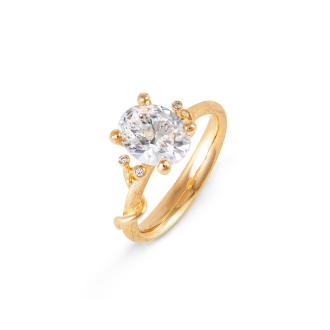Nature Solitaire Ring