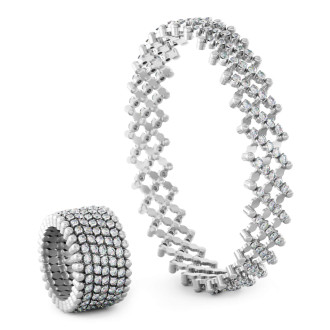 Serafino Multi-Size Ring und Armreif