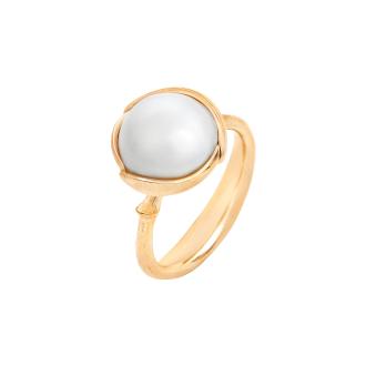 Lotus Ring Pearl Small