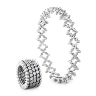 Serafino Multi-Size Ring und Armreif