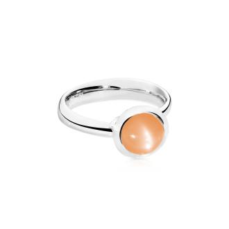 BOUTON Ring small oranger Mondstein