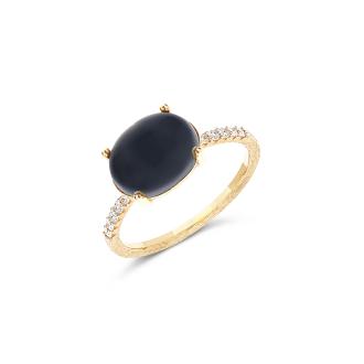 Dancing Mystery Black Ring