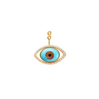 Evil Eye Ohrring-Einhänger