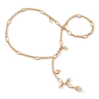 MIKADO Collier Delicate mit Diamond Pavé 