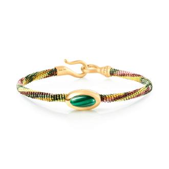 Life Armband mit Malachit