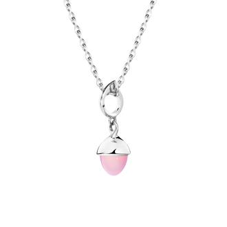 MIKADO Flamenco Anhänger pinker Chalcedon