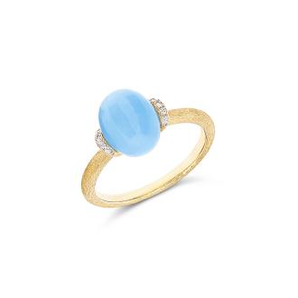 Dancing Azure Ring