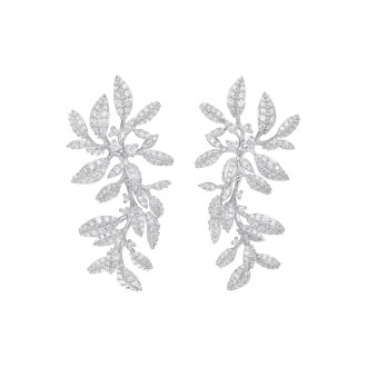 Winter Frost Ohrclips