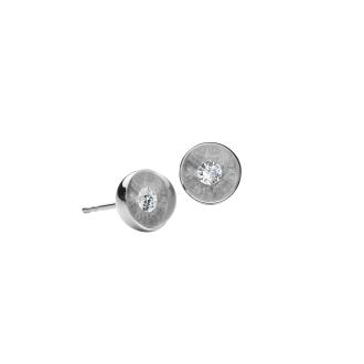 Glasklar Ohrstecker 