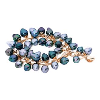 TAHITIAN GRAPES Armband Tahitiperlen