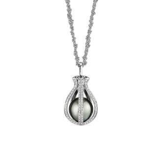 WAVE Collier mit Einhänger