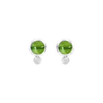 BOUTON Ohrstecker Peridot