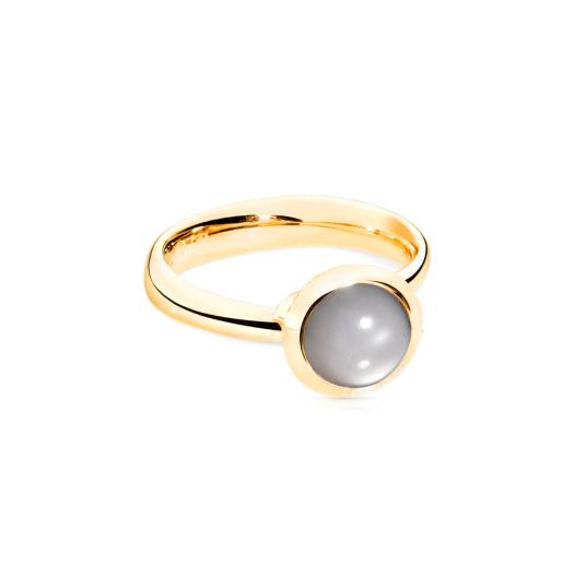 Tamara Comolli - BOUTON Ring small Grauer Mondstein