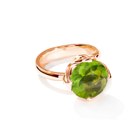 Tamara Comolli - TULIP Ring Large mit Peridot