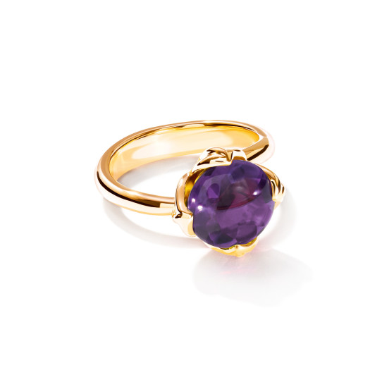 Tamara Comolli - TULIP Ring Small mit Amethyst