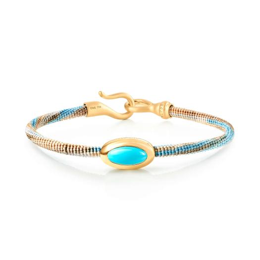 Ole Lynggaard Copenhagen - Life Armband mit Türkis
