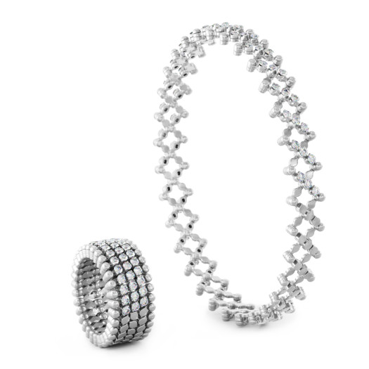 Serafino Consoli - Serafino Multi-Size Ring und Armreif