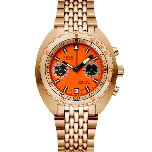 Doxa - SUB 200 T.GRAPH – 18K GOLD 