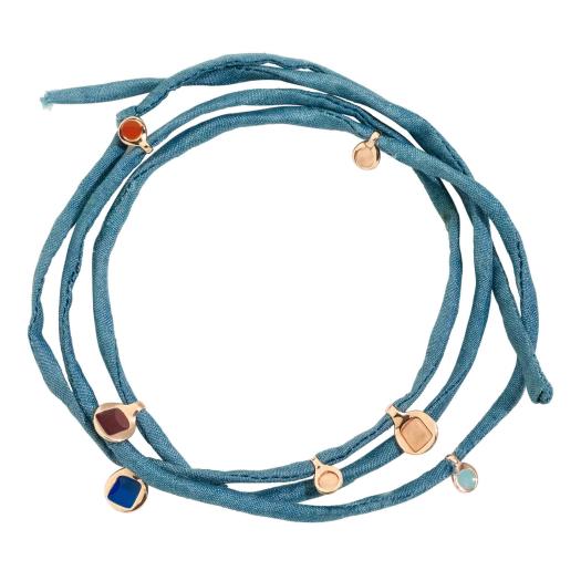 DoDo - Armband Bazaar mit Kordel aus Ethisch gewonnener Seide