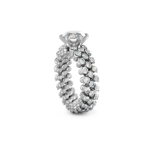 Serafino Consoli - Brevetto Solitaire Multi-Size Ring
