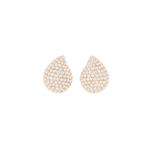 Tamara Comolli - SIGNATURE Large Ohrstecker mit Diamant Pavé