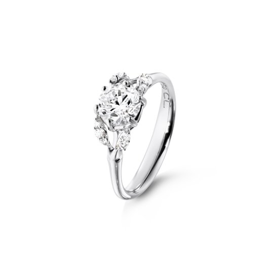 Ole Lynggaard Copenhagen - Winter Frost Solitaire Ring