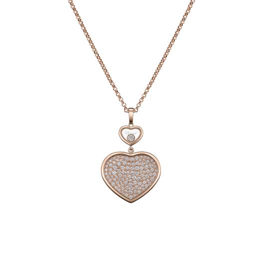 Chopard - Happy Hearts Anhänger mit Halskette