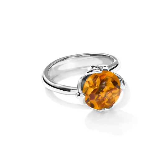 Tamara Comolli - TULIP Ring Small mit Citrin