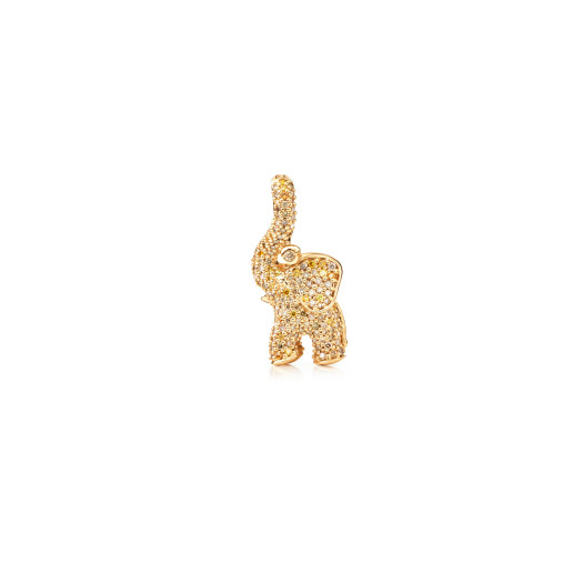 Ole Lynggaard Copenhagen - Elephant Anhänger mit Diamant-Pavé