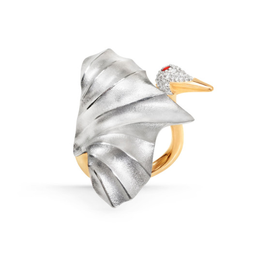 Ole Lynggaard Copenhagen - Cranes Ring mittel