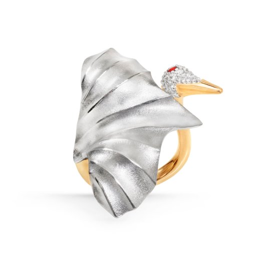 Ole Lynggaard Copenhagen - Cranes Ring Medium