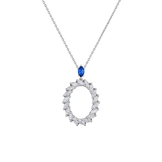 Chopard - L'Heure du Diamant Marquise Anhänger mit Halskette