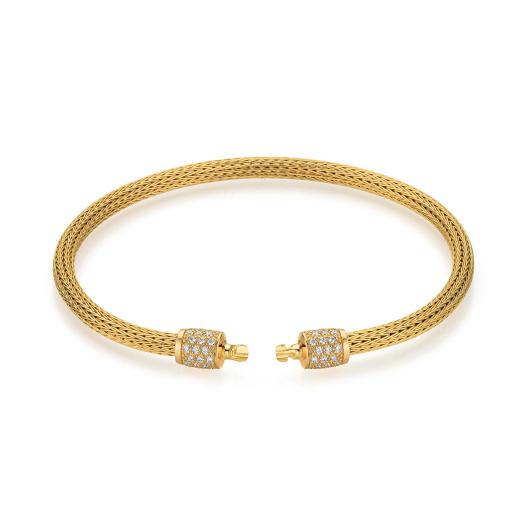 Jörg Heinz - Classics Flex & Mesh Armband Pavé