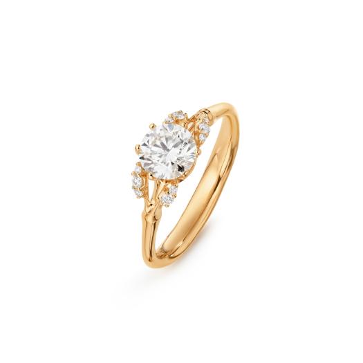 Ole Lynggaard Copenhagen - Winter Frost Solitaire Ring