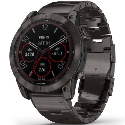 Garmin - fēnix® 7X Sapphire Solar