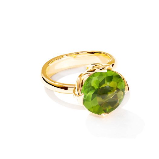 Tamara Comolli - TULIP Ring Large mit Peridot