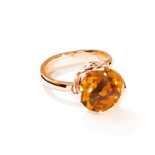 Tamara Comolli - TULIP Ring Large mit Citrin