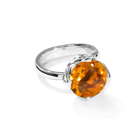 Tamara Comolli - TULIP Ring Large mit Citrin