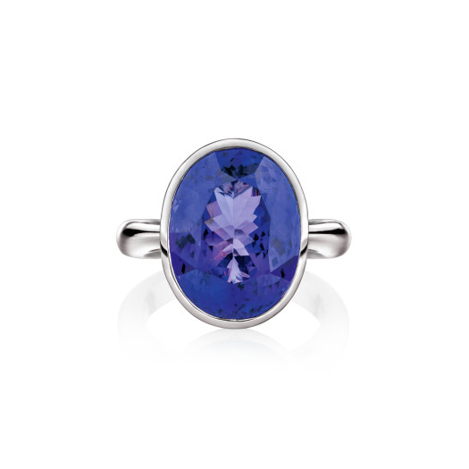 H. Krieger - Tansanit Ring
