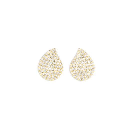 Tamara Comolli - SIGNATURE Large Ohrstecker mit Diamant Pavé