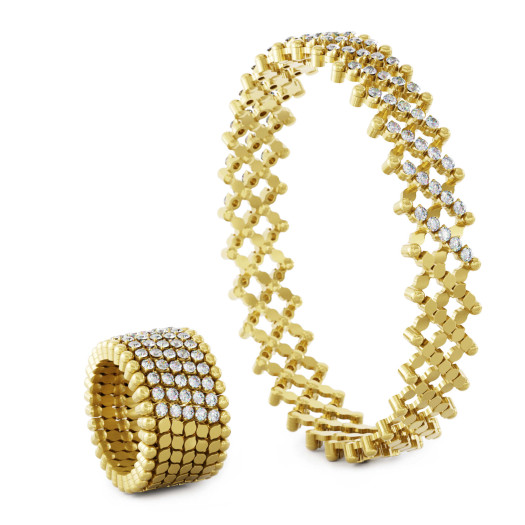 Serafino Consoli - Serafino Multi-Size Ring und Armreif