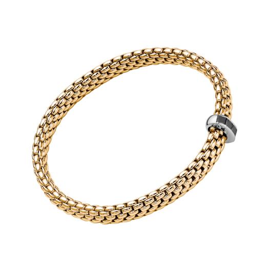 FOPE - Vendôme Flex'it Armband mit schwarzen Diamanten