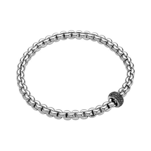 FOPE - Eka Flex'it Armband mit schwarzen Diamanten