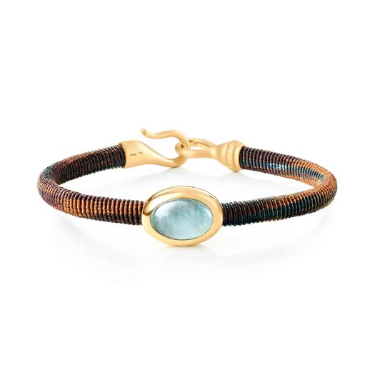 Ole Lynggaard Copenhagen - Life Armband mit Aquamarin