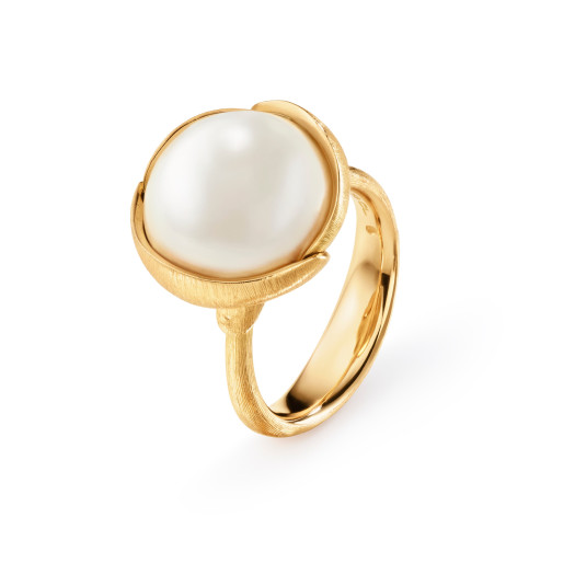 Ole Lynggaard Copenhagen - Lotus Ring Pearl, large