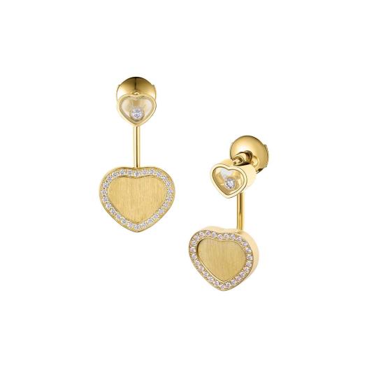 Chopard - Happy Hearts Golden Hearts Ohrhänger