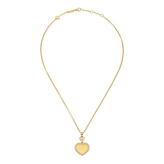 Chopard - Happy Hearts Golden Hearts Halskette