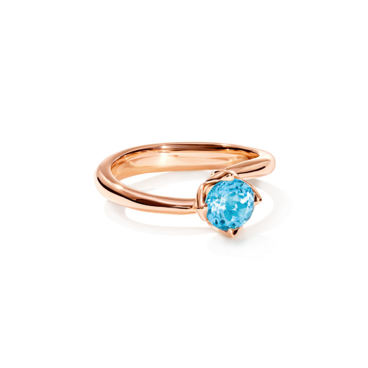 Tamara Comolli - TULIP Ring XS mit Swiss Topas